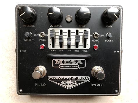 mesa throttle box metal|mesa throttle box eq.